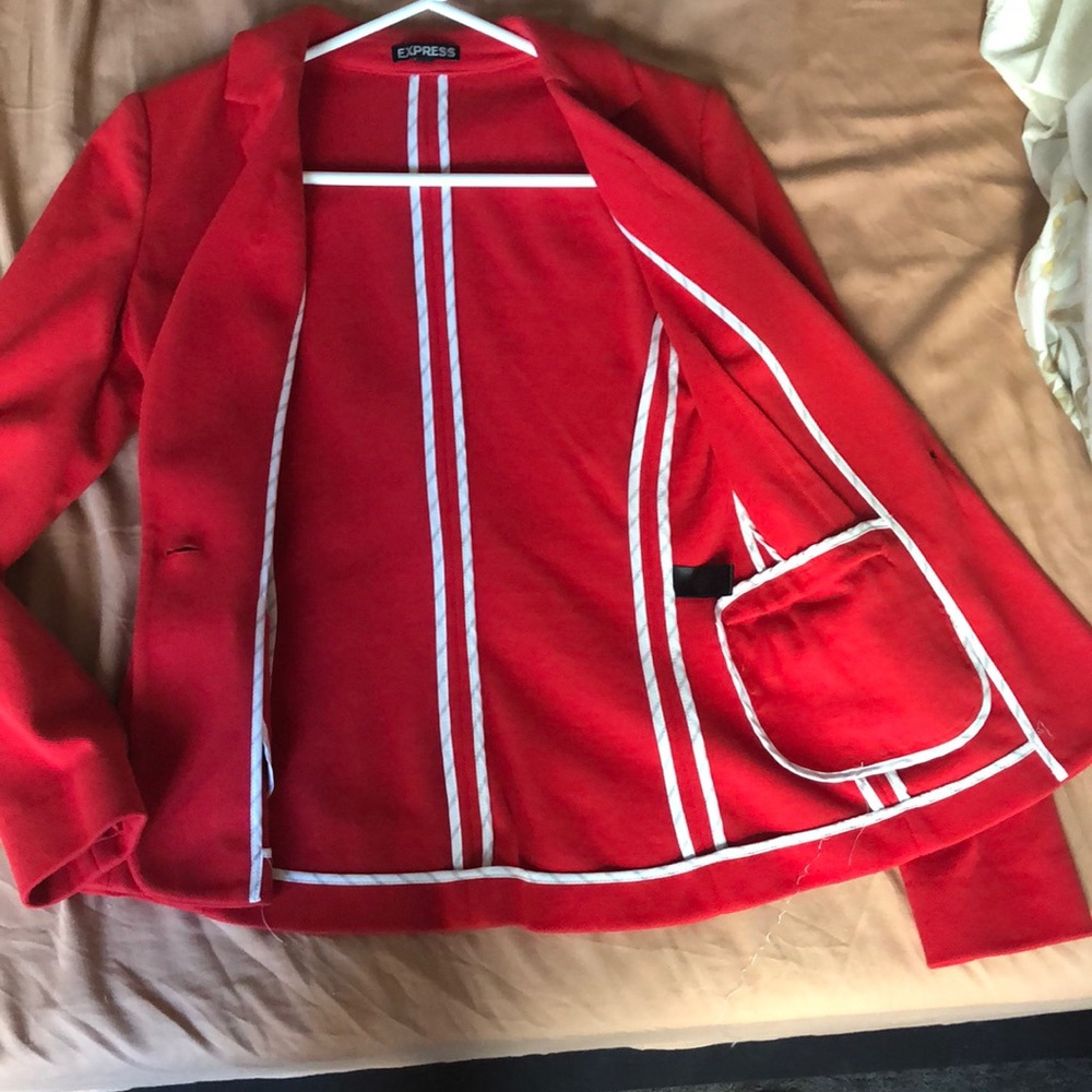 Red Blazer - Picture 3 of 5
